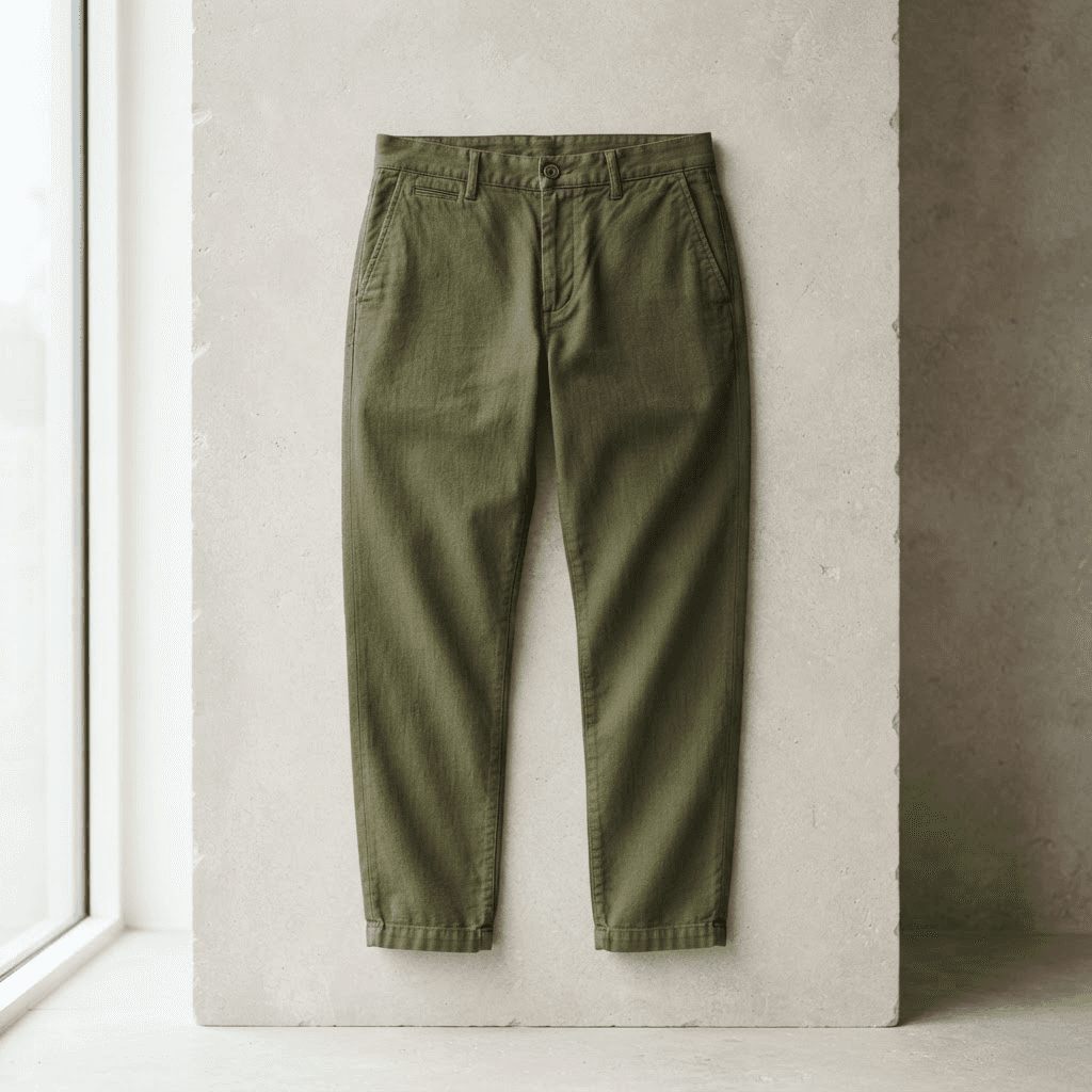 Olive Everyday Trouser in Olive